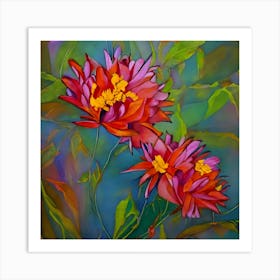 A Beautiful Delicate Painting (1) (1) Art Print