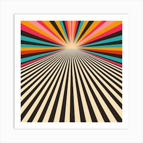 Sunburst Symphony Art Print