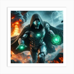 Infamous Ironman 3 Art Print