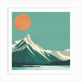 Mountain Landscape 2 Art Print