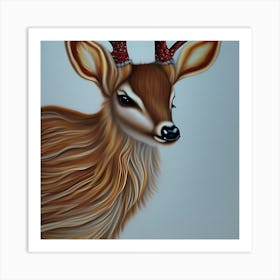 Pretty Deer 1 Art Print