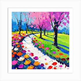 Cherry Blossoms 4 Art Print