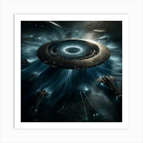 Shadow Eclipse Field Converted Art Print