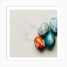 Easter Eggs 11 Art Print