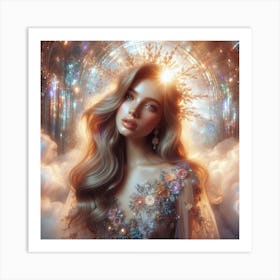 Heavenly Beauty Art Print