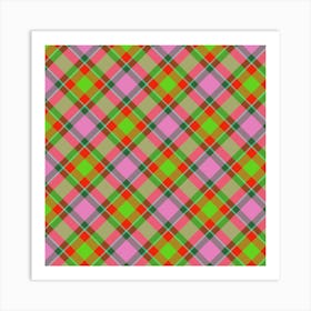 Tartan Pattern 1 Art Print