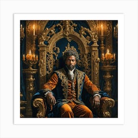 Portrait of Edmon Belamy  Art Print