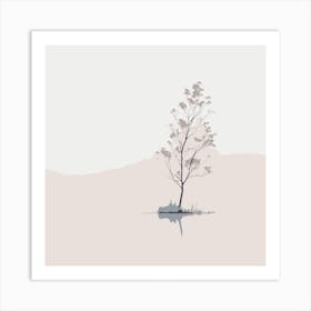 Lone Tree 1 Art Print