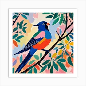 Bird On A Branch Style Henri Matisse Art Print 2 Art Print