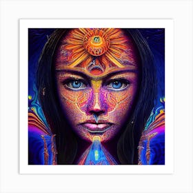 Galactic Guardian Art Print