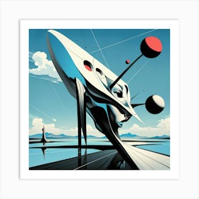 Spaceship Art Print