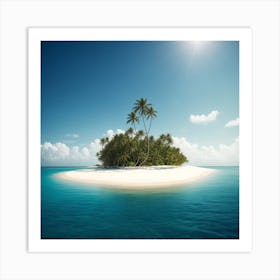 Paradise Island Art Print