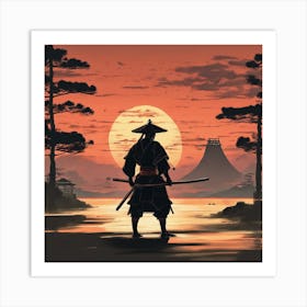 Samurai Art Print