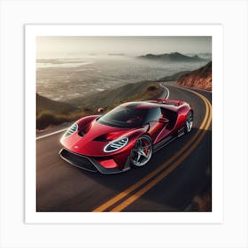 Ford Gt Art Print