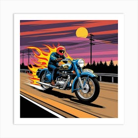 Johnny B Goode Art Print