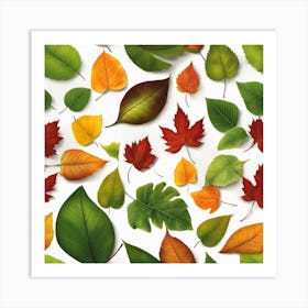 Autumn Leaves 5 Art Print