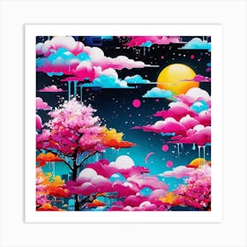 Cherry Blossoms 36 Art Print