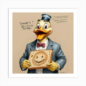 Donald Duck 13 Art Print