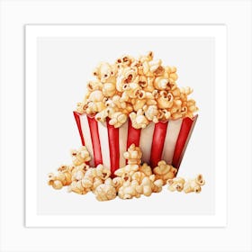 Popcorn 10 Art Print