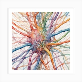 Neuron 75 Art Print