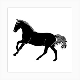 Horse Galloping 1 Art Print