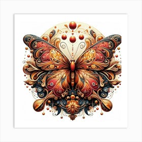 Famous Butterfly Art 3 Art Print