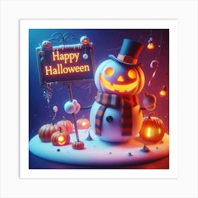 Happy Halloween 10 Art Print