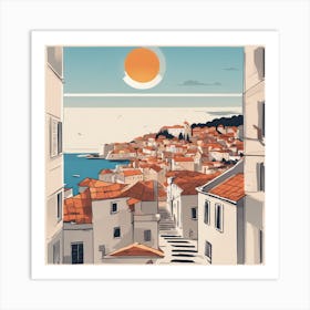 Croatia 1 Art Print