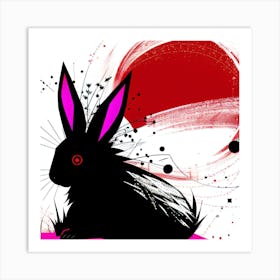 Rabbit In The Sun Art Print