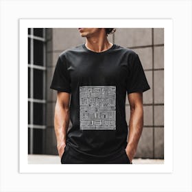 Abstract T-Shirt Art Print