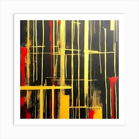 Abstract Painting 19 Art Print