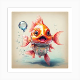 Goldfish 26 Art Print