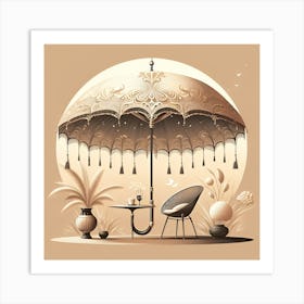 Umbrella Art Print