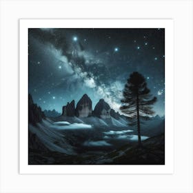 Night Sky 2 Art Print