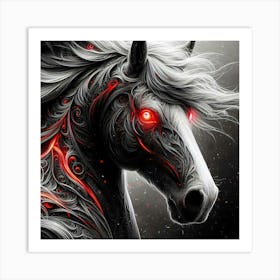 Dark Horse Art Print