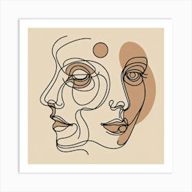 Portrait Of A Woman 2 Art Print