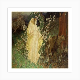 Bride Of The Woods Art Print