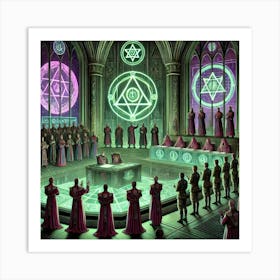 Cult Of Aphraxis Political Sway Art Print