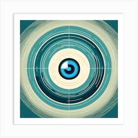 Eye In The Sky Art Print