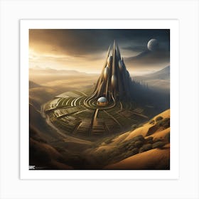 Sci-Fi City Art Print