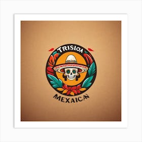 Mexican Skull 71 Art Print