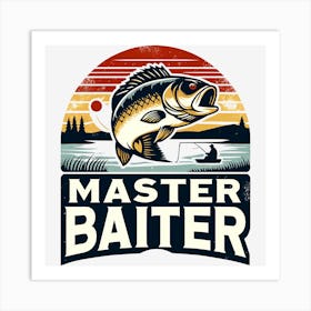 Master Baiter Art Print