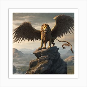 Lion ii 1 Art Print