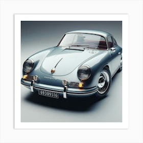 Porsche 911 Vintage Car  Art Print