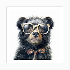 Bear In Sunglasses 1 Art Print