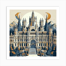 Castle In The Sky 1 Art Print