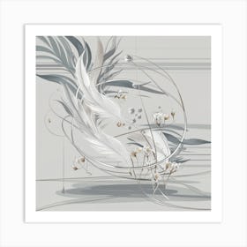 Feathers 1 Art Print