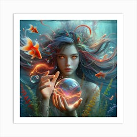 Mermaid 51 Art Print