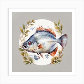 Fish of Piranha Art Print