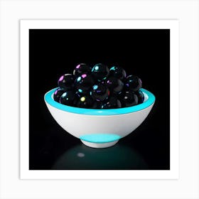 Glow Bowl Art Print